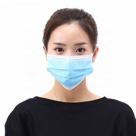 Çin Cilt Dostu Tek Kullanımlık Yüz Maskesi Kirlilik Karşıtı Yumuşak Rahat BFE 95% Fabrika