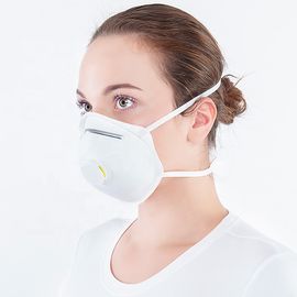 Disposable Ffp2 Cup Mask Lightweight Dual Point Attachment Provide Secure Seal