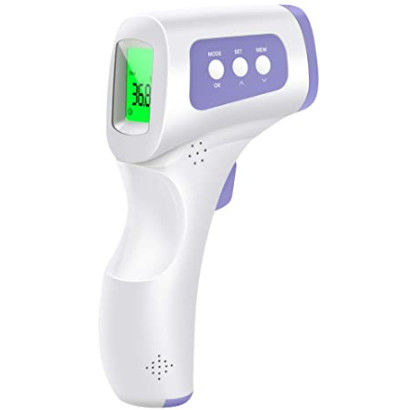 Handheld Infrared Forehead Thermometer , Non Contact Temperature Gun